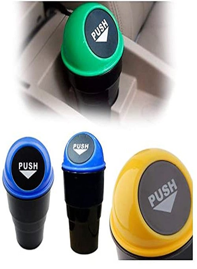 أيونيكس سلة مهملات السيارة من IONIX - سلة مهملات صغيرة قابلة للطي للسيارة والمنزل - سلة مهملات متعددة الاستخدامات للمطبخ والطاولة - عبوة من 4 قطع (قد يختلف لون الغطاء) - Image 5